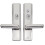2 Sets Stainless Steel Mute Door Handle For Indoor Entry Pull Knob 1