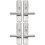 2 Sets Stainless Steel Mute Door Handle For Indoor Entry Pull Knob 5