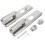 2 Sets Stainless Steel Mute Door Handle For Indoor Entry Pull Knob 8
