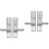 2 Sets Stainless Steel Mute Door Handle For Indoor Entry Pull Knob 4
