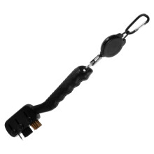Portable Golf Cleaning Brush Ergonomic Nylon Steel Design For Golf Clubs Gentle Groove Cleaning Outdoor Use