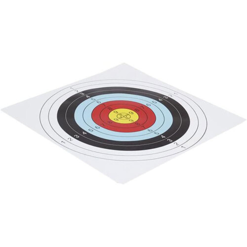 Archery Practice Targets 20-Pack Paper Target Replaceable Full Ring Target Paper for Archery Training 2