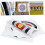 Archery Practice Targets 20-Pack Paper Target Replaceable Full Ring Target Paper for Archery Training 2