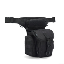 Practical Motorcycle Waist And Leg Bag Waterproof, Universal Fit, Adjustable Straps, All-Weather Riding