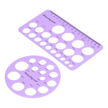 Breast Pump Nipple Ruler Set for Accurate Measurement 21 Sizes