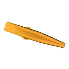 Langlebiger Metal Kazoo-Flötenmundstück in Gold zum Musikinstrumentenspiel