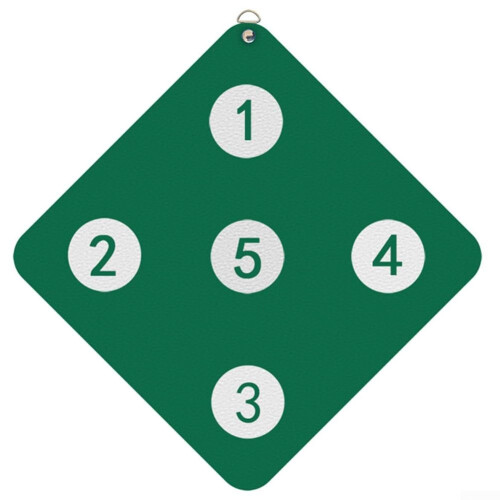 Fencing Target Wall Hanging, Green Training Sword Target For Foil Epee Saber, Arrow Target, Training Equipment