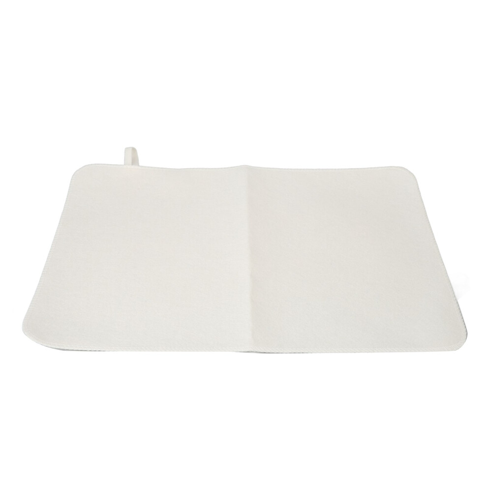 Soft Felt Sauna Mat, Water Absorption, Comfortable Bath Cushion