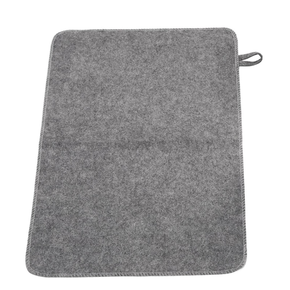Durable Felt Sauna Mat - Water-Absorbent Heat Insulation 60x80cm