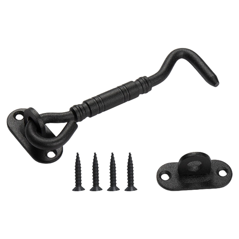 Strong Steel Hook With Screws Erosion Proof Finish Humid Environment Hanging Hook Set Heavy Duty Silver 9354506133337