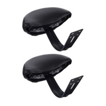 Electric Bicycle Backrest 2-Piece Thick Padded Sponge Cushion Rear Seat Back Cushion Anti-Slip Waist Fatigue Relief