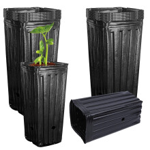 Tree Growing Pots 20-Pack Tall Seedling Pots, Deep Tree Starter Pots, Drainage Holes, Indoor Outdoor Plant Containers