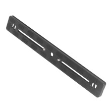 DSLR Camera Quick Release Plate Aluminum Alloy 1/4in Screw Black Professional
