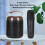 Wireless Karaoke Speaker RGB Light with 2 Microphones Bluetooth 5.3 Black 8
