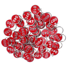 250St Duurzame Metalen Cijfers, Ronde Hangtags Voor Organisatie