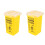2St Gele Sharps Afvalcontainer, Compact En Voor En Thuis 2