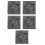 5Stk Metallguss Graphitform, Praktisch, , Für Schmuckguss DIY 5