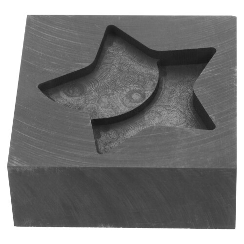 5Stk Metallguss Graphitform, Praktisch, , Für Schmuckguss DIY 1