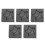 5Stk Metallguss Graphitform, Praktisch, , Für Schmuckguss DIY 10