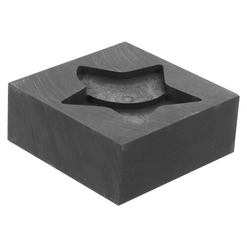 5Stk Metallguss Graphitform, Praktisch, , Für Schmuckguss DIY 2