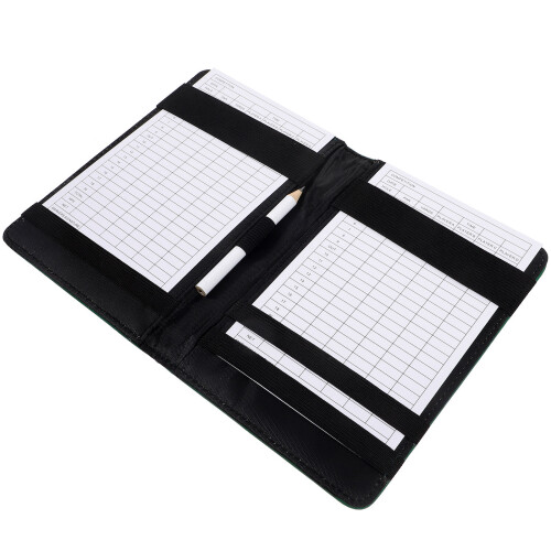 4 Sets Golf Scorecard Holder Simple Style Scoring Book 1