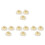 12Pièces Pinces Couronne Fille Décor Durable Chic 11
