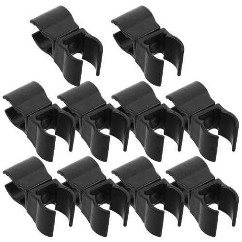 40 Pcs Football Training Marker Rod Buckle Sturdy Plastic Clips 2