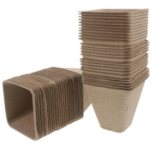200 Pcs Paper Planter Pots With Drainage Holes For Kids Diy Gardening