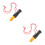 2Pcs Lightweight Plastic Duck Outdoor Caller Gear 4
