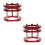 2Pcs Router Lift Base Iron Milling Table System For Small Electric Machines 4