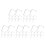 50 Pcs Acrylic Shoe Display Racks Sandal Sneaker Support Stands 2