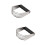 2Pcs Pastry Cutter Stainless Steel Dough Blender For Baking 7