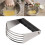 2Pcs Pastry Cutter Stainless Steel Dough Blender For Baking 8