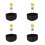 4Pcs Foldable Non-Stick Heat-Resistant Stainless Steel Egg Poacher 4