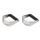 2Pcs Pastry Cutter Stainless Steel Dough Blender For Baking 2