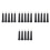 20 Pcs Replacement Trekking Pole Tips Universal Carbide 5