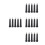 20 Pcs Replacement Trekking Pole Tips Universal Carbide 6