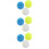 9 Pcs Tennis Racket Vibration Absorbers Dampening Tools 10