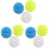 9 Pcs Tennis Racket Vibration Absorbers Dampening Tools 4