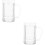 2Pcs 540Ml Transparent Beer Mug With Handle Anti-Fall Handgrip 6
