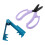2 Sets Rose Thorn Stripper Tool With Floral Shear For Gardeners 1