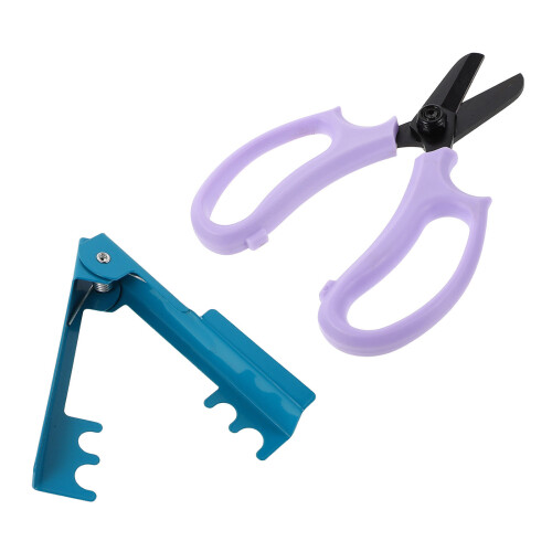 2 Sets Rose Thorn Stripper Tool With Floral Shear For Gardeners