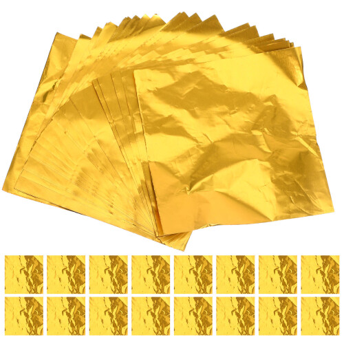 400 Pcs Square Aluminum Foil Candy Wrappers For Chocolate Packaging 1