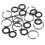 72Sets Heavy Duty Impact Wrench Socket Retainer Rings Assorted Colors 3