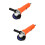 2Pcs Handheld Electric Angle Grinder With Grinding Wheels And 7