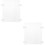 2Pcs Acrylic Aquarium Fish Tank Divider Transparent Isolation Board 10