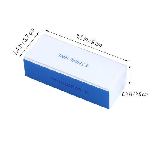 2 Pack Nail Polisher Buffer Buffing Blocks Nails Buffering Manicure 1