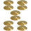 10 Pcs Drum Set Cymbals Jazz Brass Instrument 10