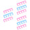 3 Pack Nail Separator Man Miss Manicure Accessory Finger Divider 6