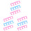 3 Pack Nail Separator Man Miss Manicure Accessory Finger Divider 2